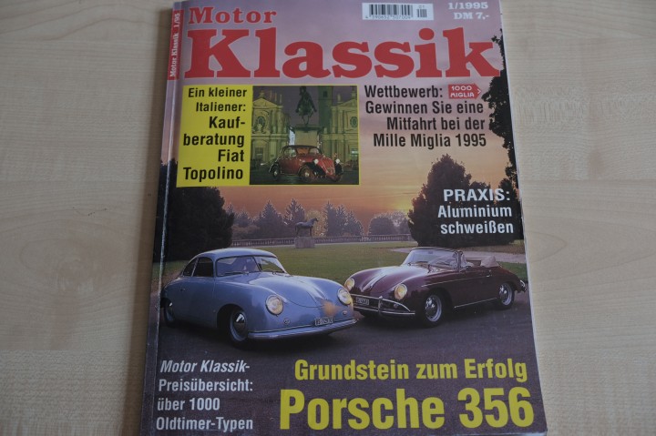 Deckblatt Motor Klassik (01/1995)
